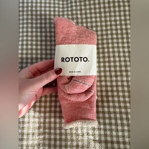 Brand new Rototo crew socks